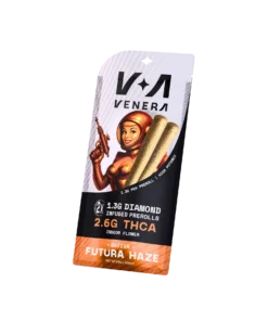 2.6g Infused THCa 2 Pack Prerolls - Futura Haze 13