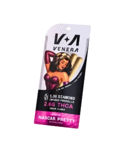 2.6g Infused THCa 2 Pack Prerolls - Nascar Pretty