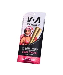 2.6g Infused THCa 2 Pack Prerolls - Lady Pink